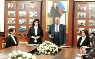 BDU-nun Qazax filialında “Şəhərsalma və Memarlıq İli” ilə əlaqədar mühazirə oxunub